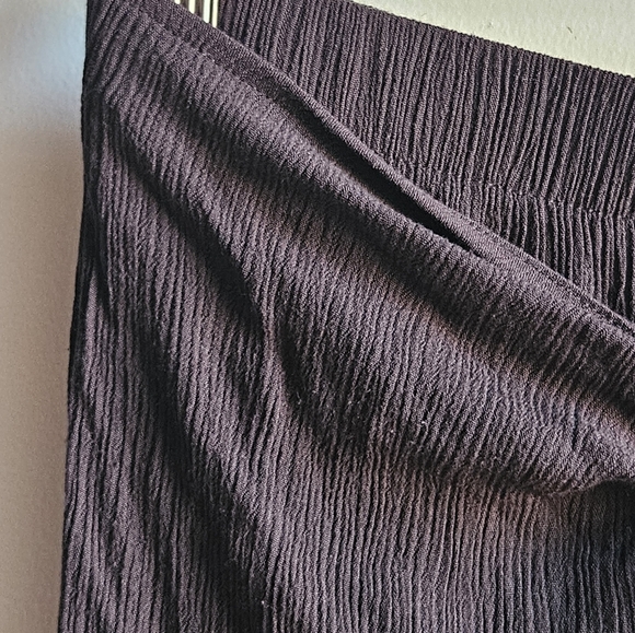 Kona Sol Tie-Front Slit-Leg Pants in Women's M - Picture 8 of 13